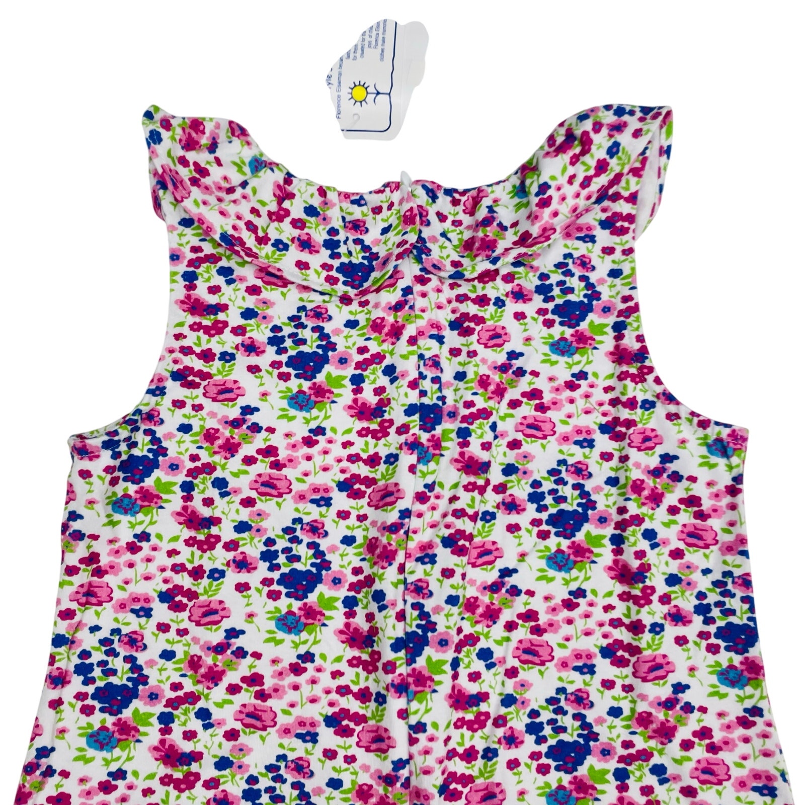 Nwt Florence Eiseman Size 10 Floral Print Knit Dress — image 5 of 5